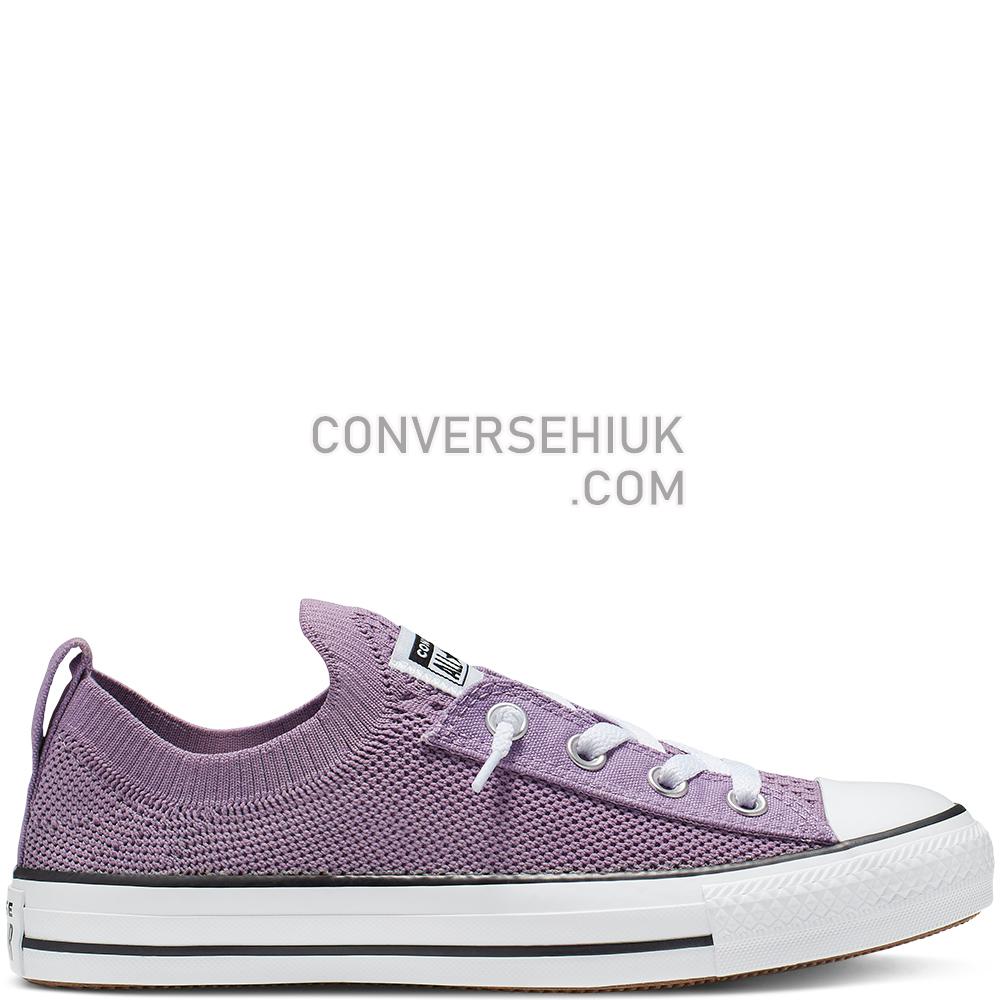 Converse Chuck Taylor All Star Shoreline Knit Slip Dusty/Lilac/White/Black 565233C Shoes