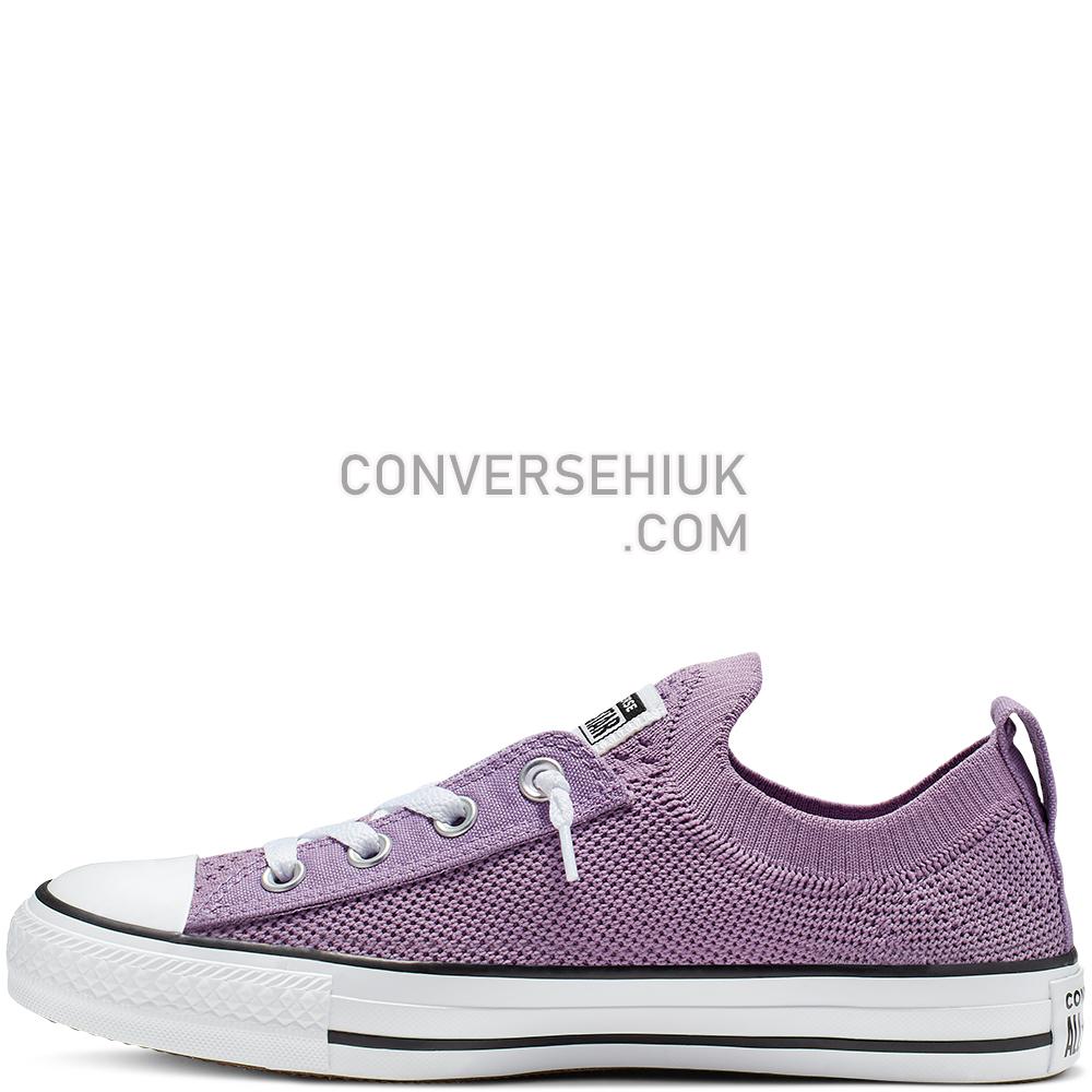 Converse Chuck Taylor All Star Shoreline Knit Slip Dusty/Lilac/White/Black 565233C Shoes