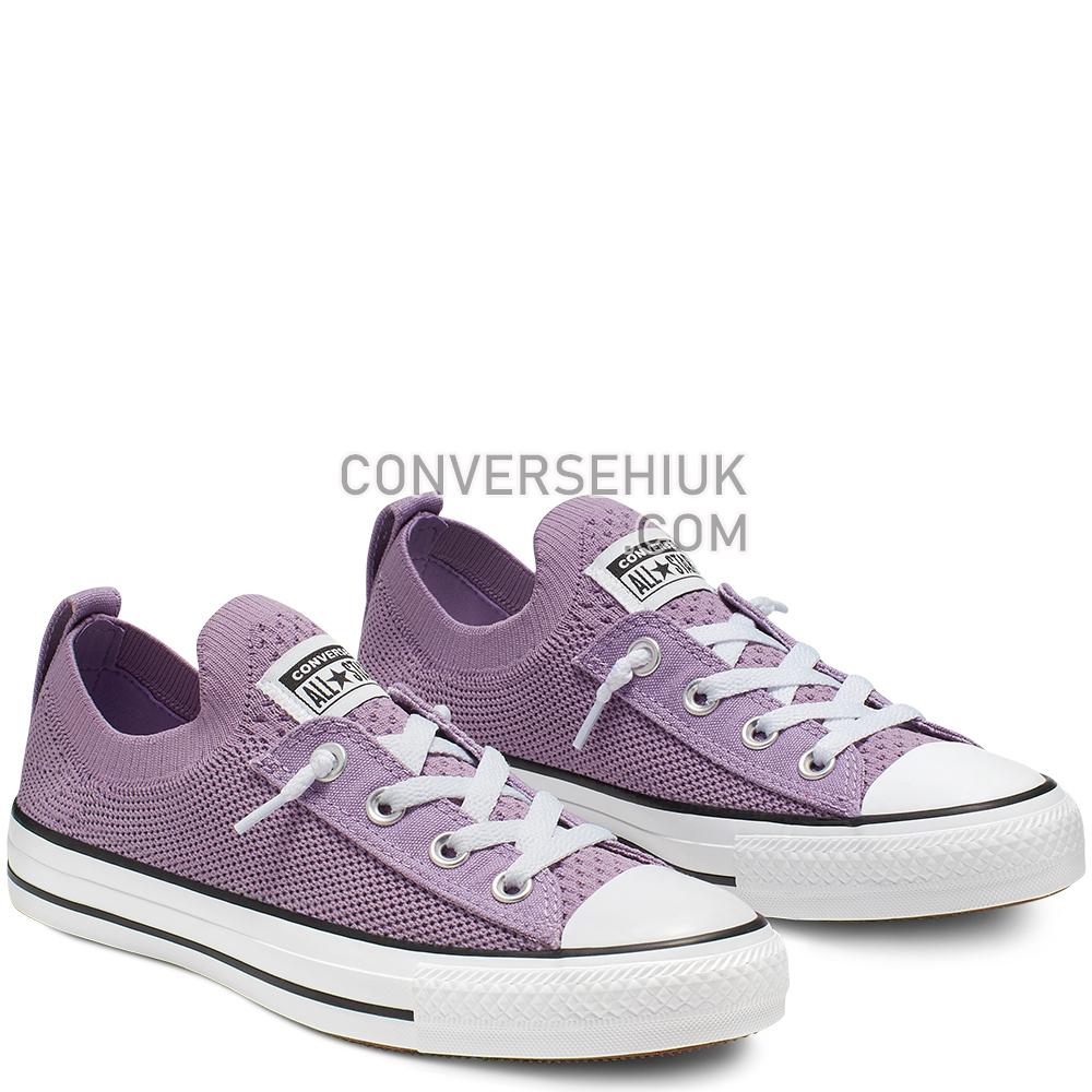 Converse Chuck Taylor All Star Shoreline Knit Slip Dusty/Lilac/White/Black 565233C Shoes