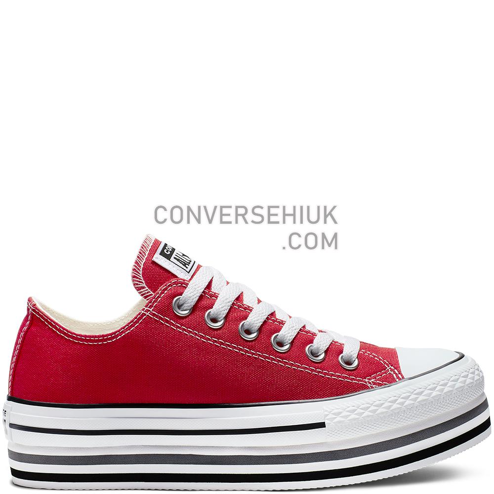 Converse Chuck Taylor All Star Platform Enamel/Red/White/Black 563972C Shoes