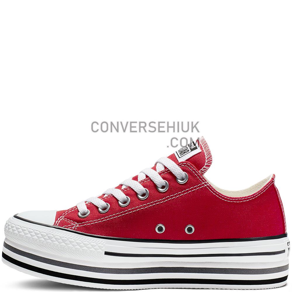 Converse Chuck Taylor All Star Platform Enamel/Red/White/Black 563972C Shoes