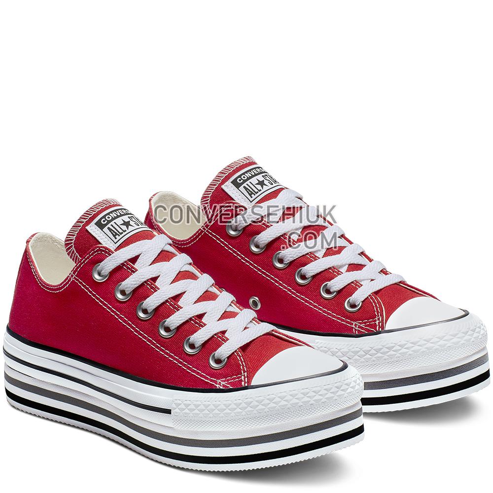 Converse Chuck Taylor All Star Platform Enamel/Red/White/Black 563972C Shoes