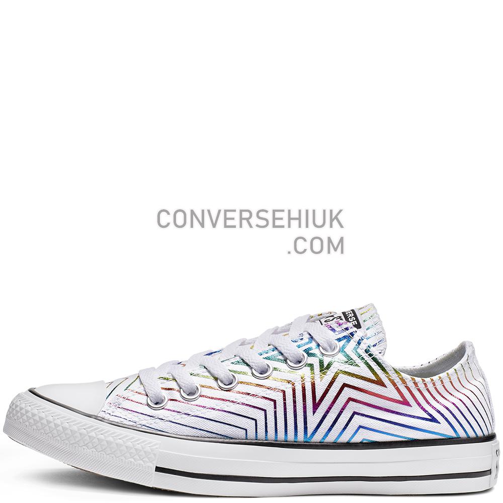 Converse Chuck Taylor All Star Exploding Star Low Top White/Black/White 565440C Shoes