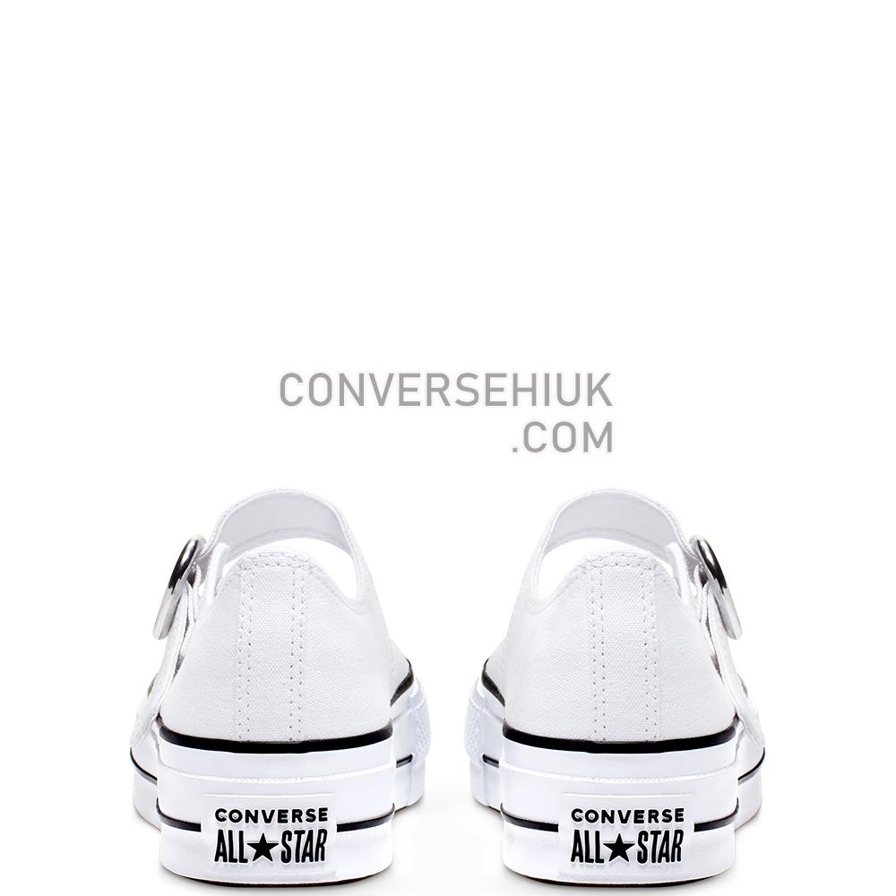 Converse Chuck Taylor All Star Mary Jane Slip White/Black/White 564643C Shoes