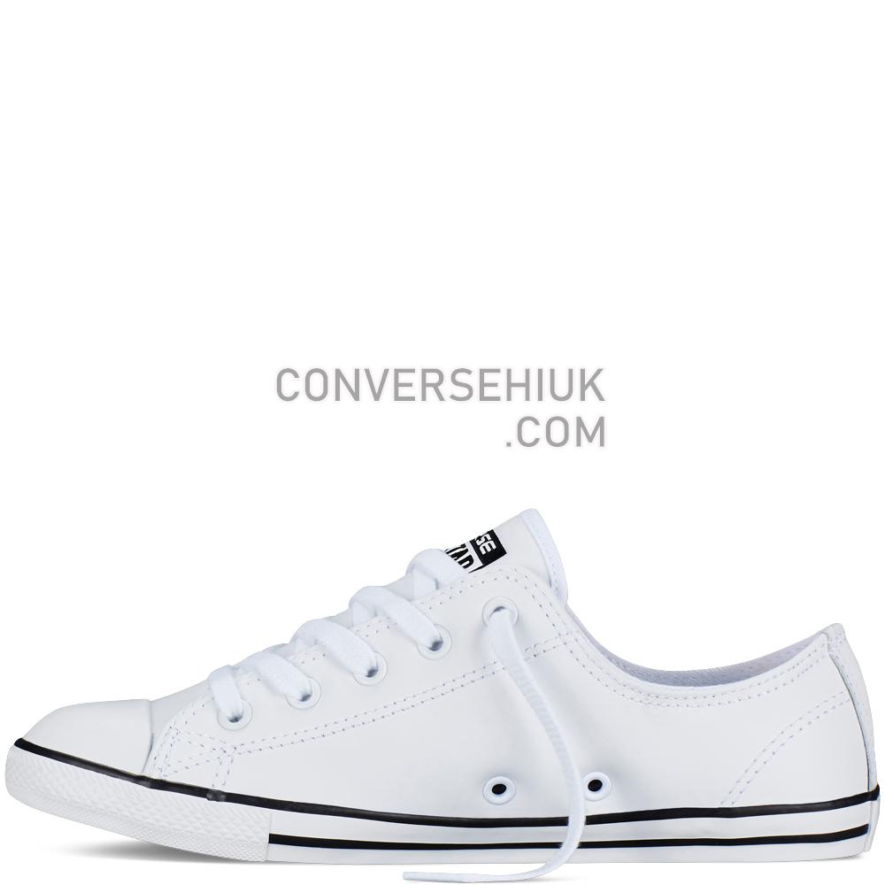 Converse Chuck Taylor All Star Dainty Leather White 537108C Shoes