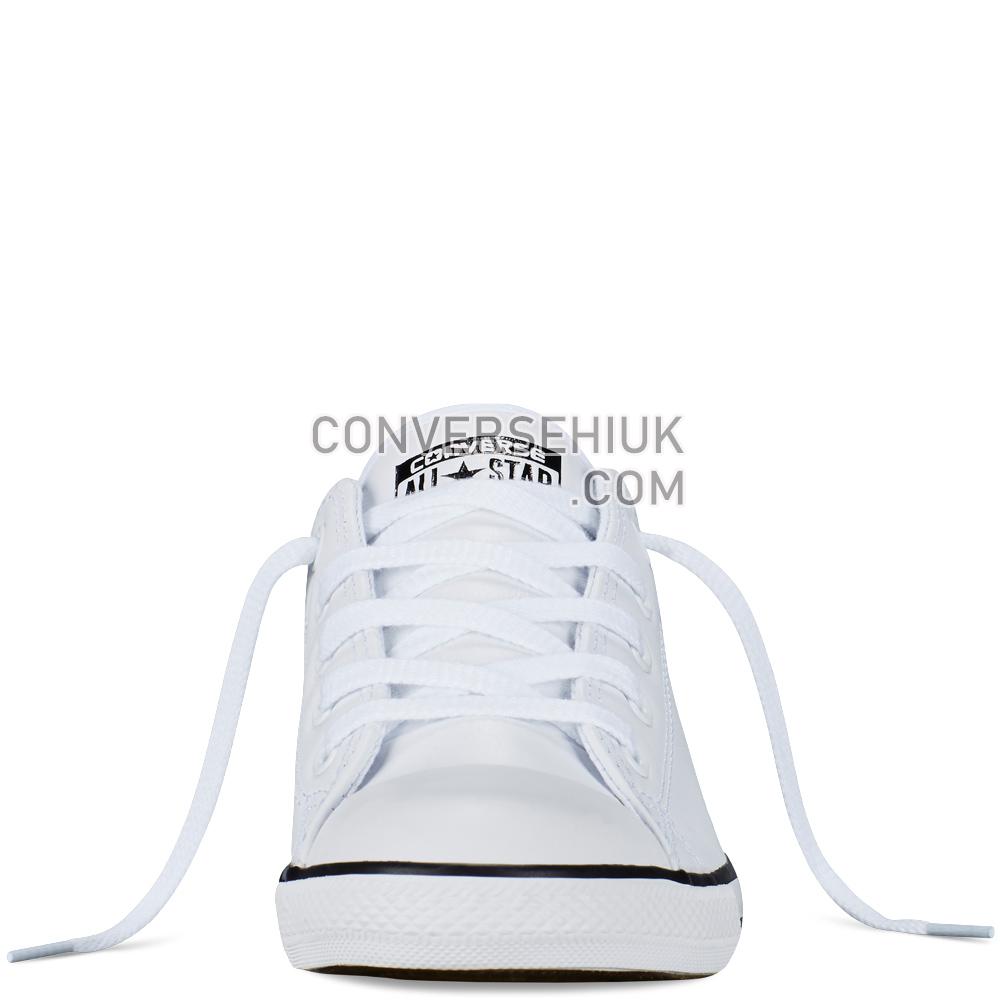 Converse Chuck Taylor All Star Dainty Leather White 537108C Shoes