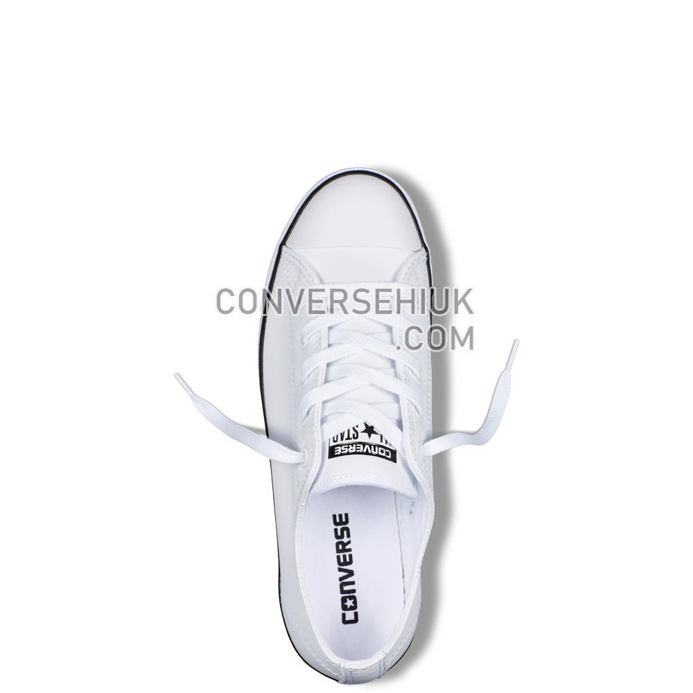 Converse Chuck Taylor All Star Dainty Leather White 537108C Shoes