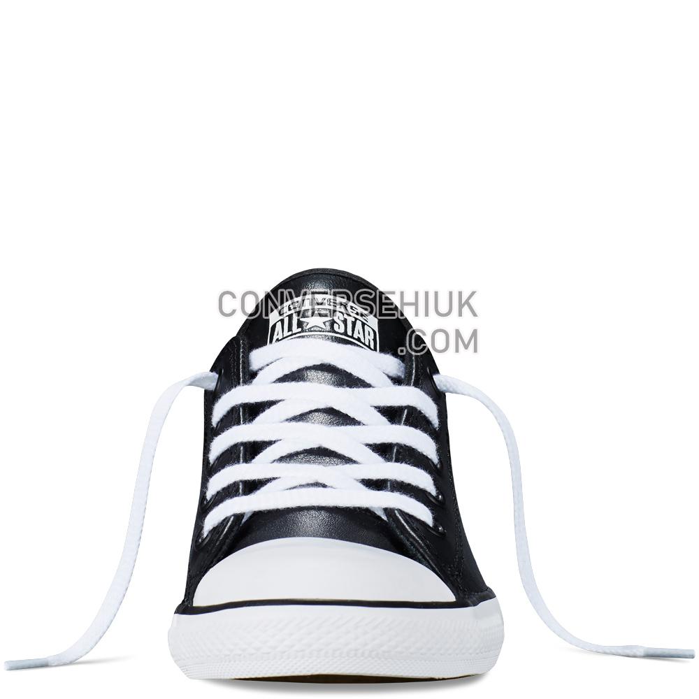 Converse Chuck Taylor All Star Dainty Leather Black 537107C Shoes