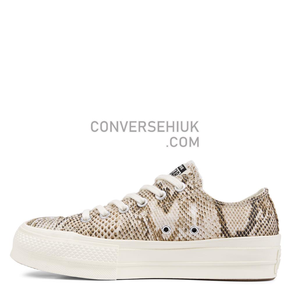 Converse Chuck Taylor All Star Wild Lift Low Top Egret/Egret/Egret 564677C Shoes