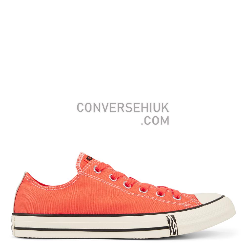 Converse Chuck Taylor All Star Animal Print Low-Top Turf/Orange/Egret/Black 165624C Shoes