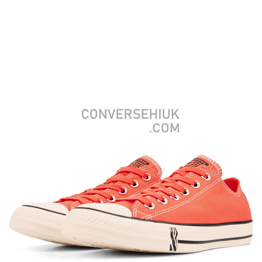 Converse Chuck Taylor All Star Animal Print Low-Top Turf/Orange/Egret/Black 165624C Shoes