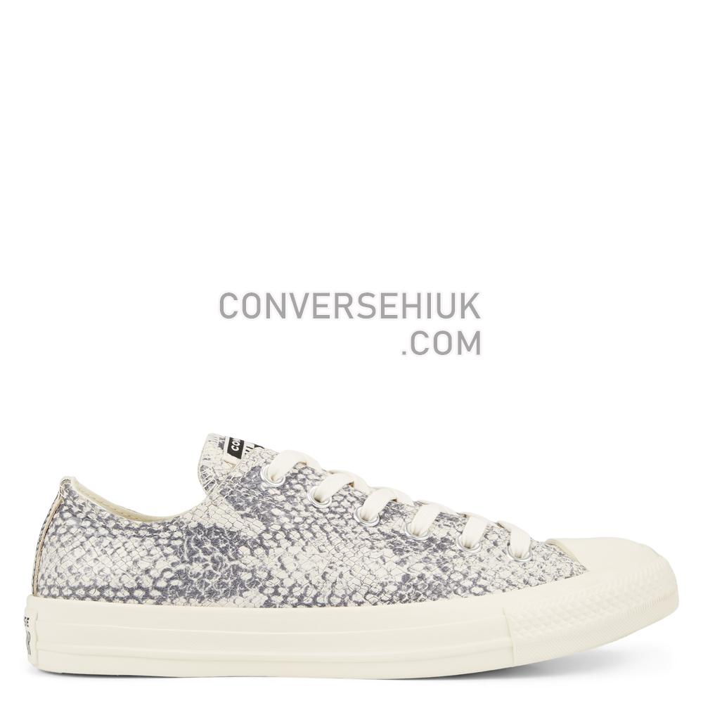 Converse Chuck Taylor All Star Animal Print Low-Top Egret/Black/Egret 165612C Shoes