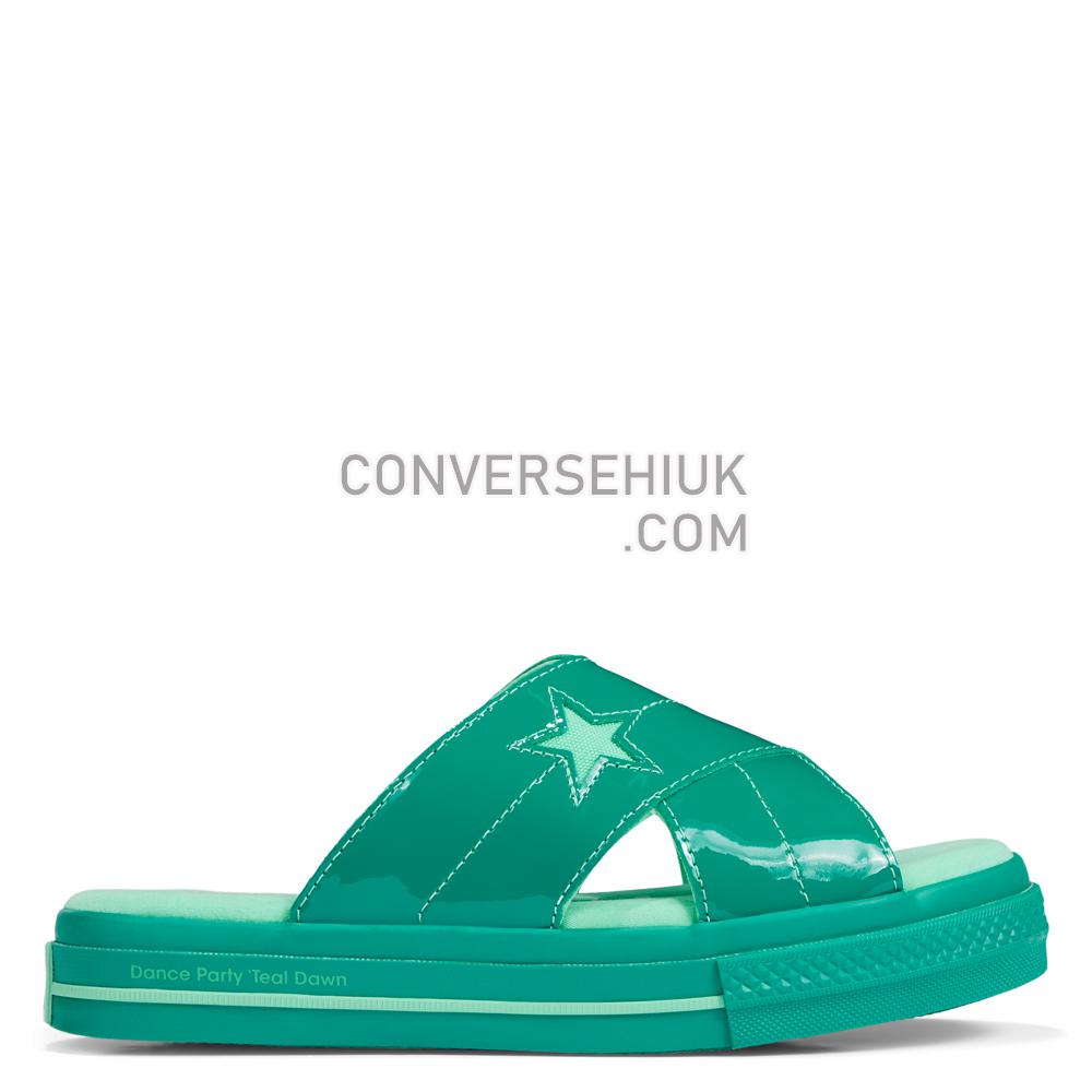 Converse x OPI One Star Slips Dance/Party/Teal/Dawn 565663C Shoes