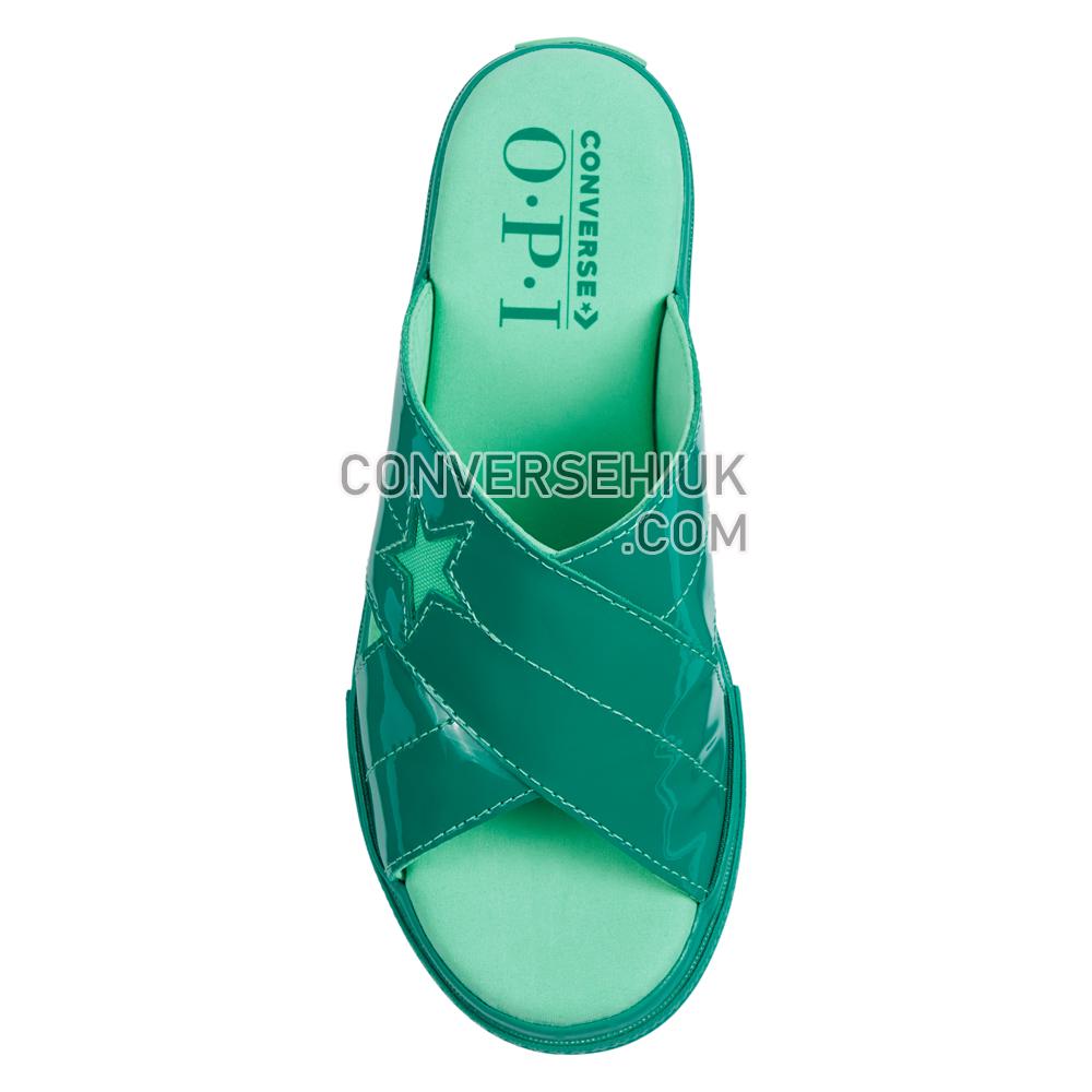 Converse x OPI One Star Slips Dance/Party/Teal/Dawn 565663C Shoes