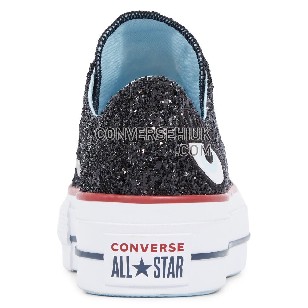 Converse x Chiara Ferragni Chuck Taylor All Star Lift Low Top Black/White/Black 563834C Shoes