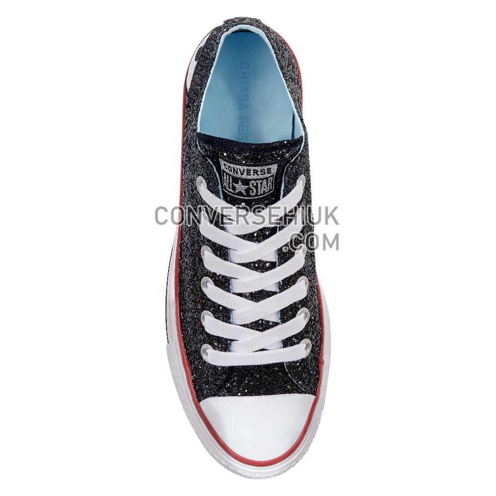 Converse x Chiara Ferragni Chuck Taylor All Star Lift Low Top Black/White/Black 563834C Shoes