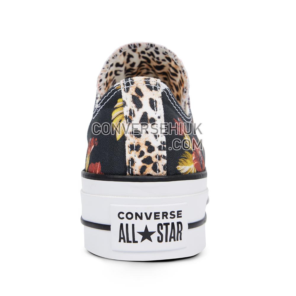 Converse Chuck Taylor All Star Hawaiian Mix Platform Low Top Multi/White/Black 565793C Shoes