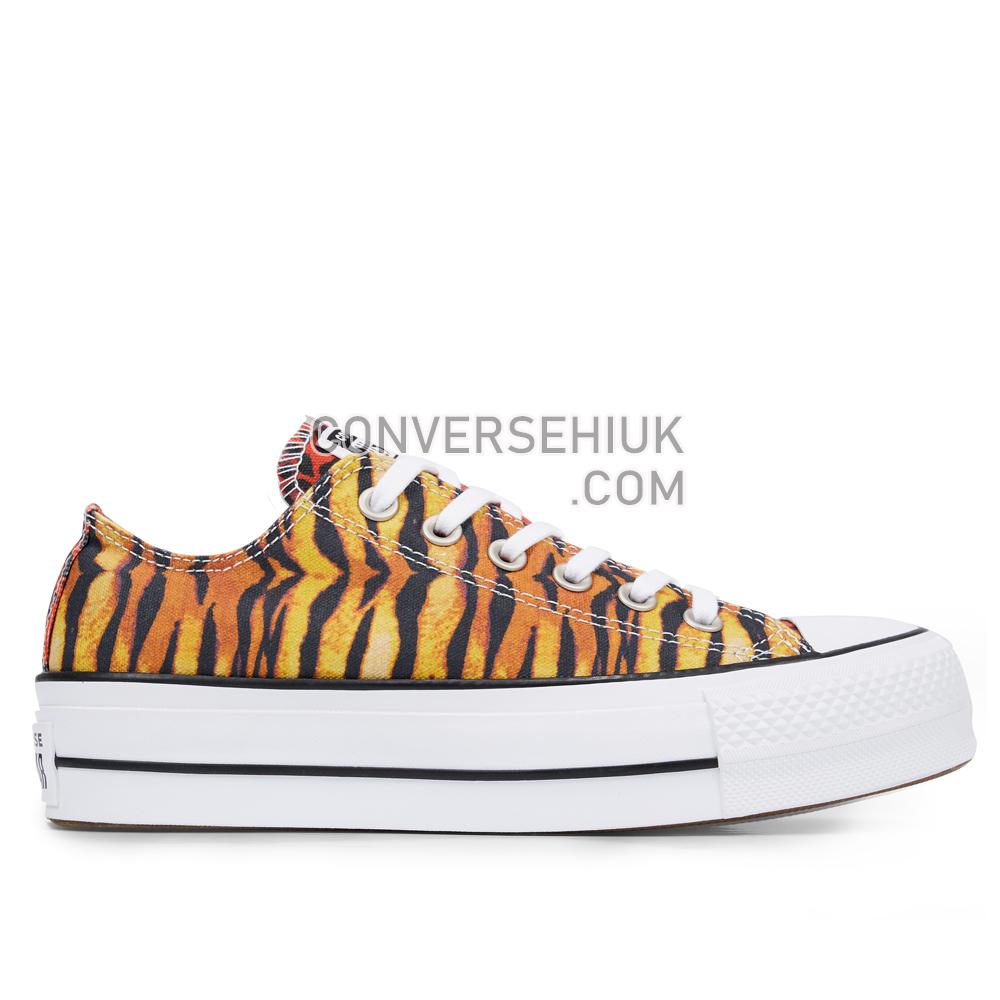 Converse Chuck Taylor All Star Hawaiian Mix Platform Low Top Multi/White/Black 565795C Shoes