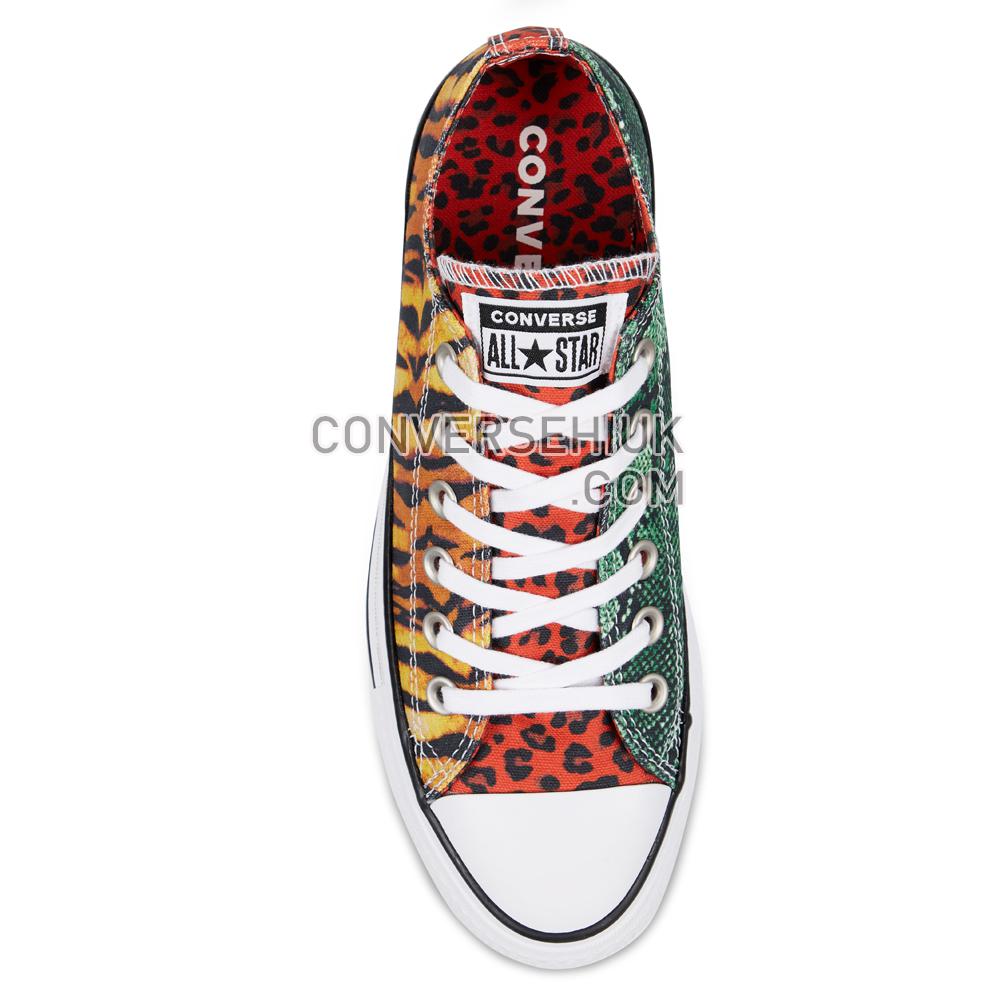 Converse Chuck Taylor All Star Hawaiian Mix Platform Low Top Multi/White/Black 565795C Shoes