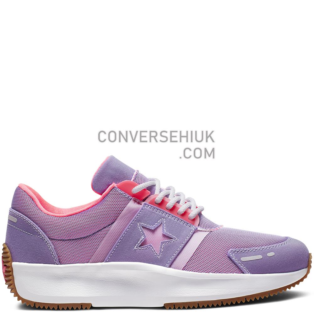 Converse Run Star Retro Glow Low Top Wild/Lilac/Racer/Pink/White 164291C Shoes