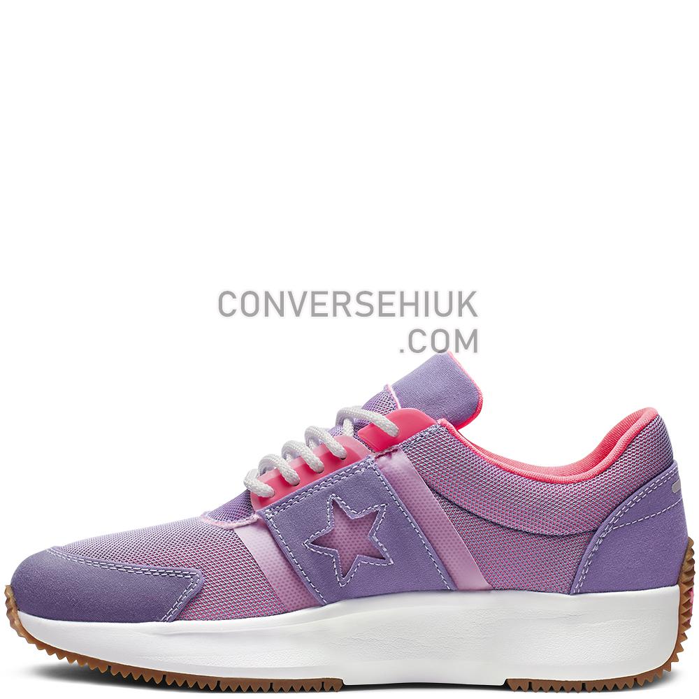 Converse Run Star Retro Glow Low Top Wild/Lilac/Racer/Pink/White 164291C Shoes