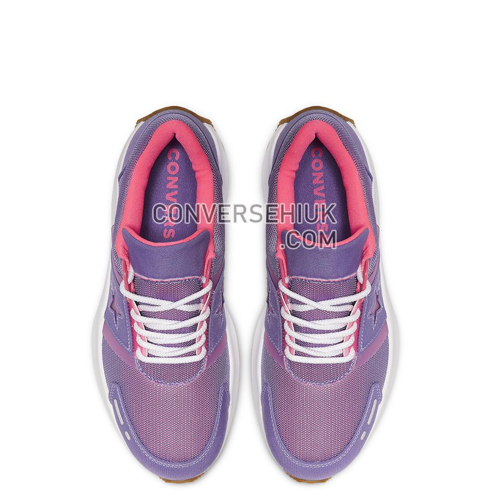 Converse Run Star Retro Glow Low Top Wild/Lilac/Racer/Pink/White 164291C Shoes