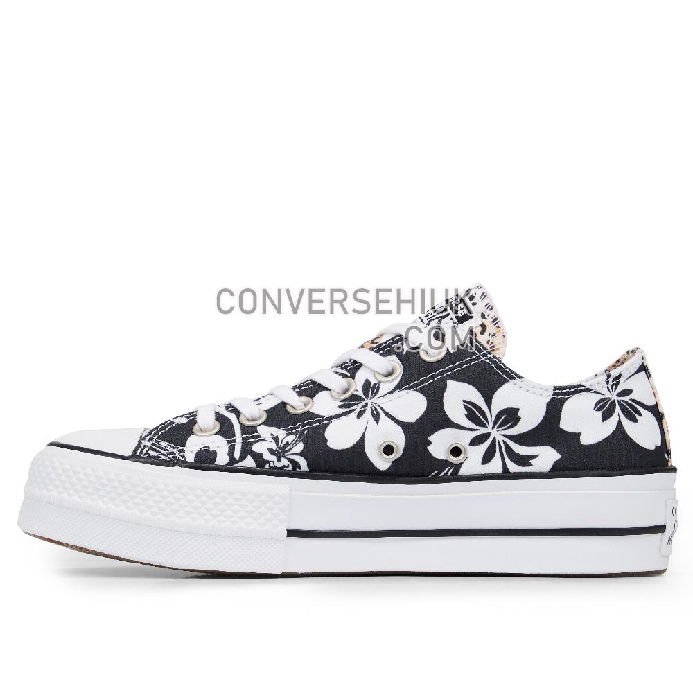 Converse Chuck Taylor All Star Hawaiian Mix Platform Low Top Multi/White/Black 565794C Shoes