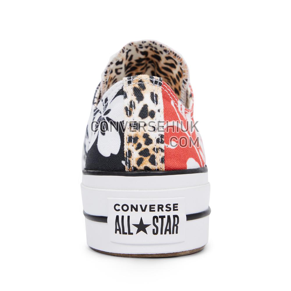 Converse Chuck Taylor All Star Hawaiian Mix Platform Low Top Multi/White/Black 565794C Shoes