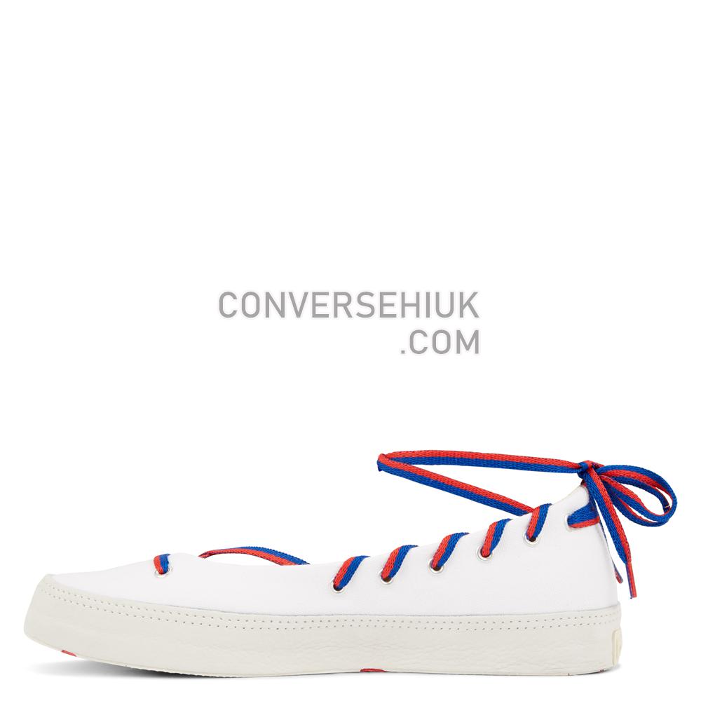 Converse Chuck Taylor All Star Rina Low-Top White/Blue/Enamel/Red 564310C Shoes