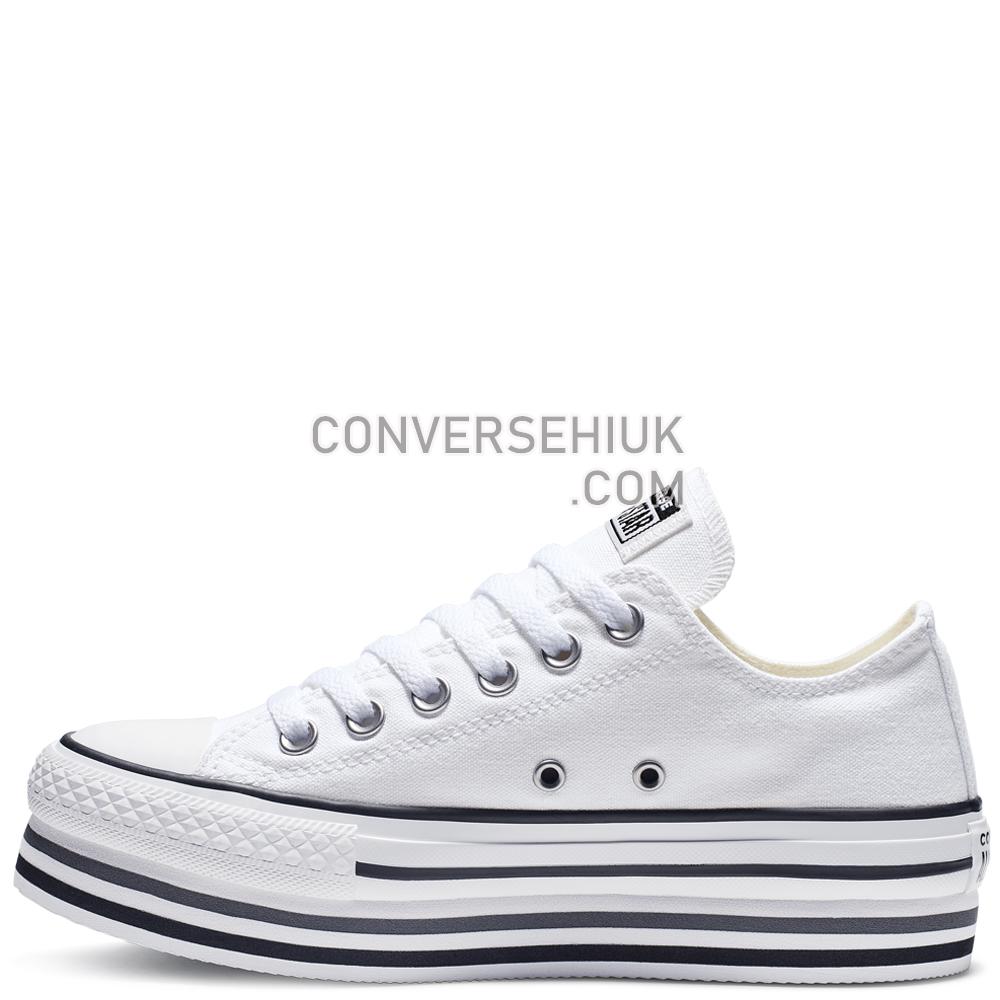 Converse Chuck Taylor All Star Platform White/Black/Thunder 563971C Shoes