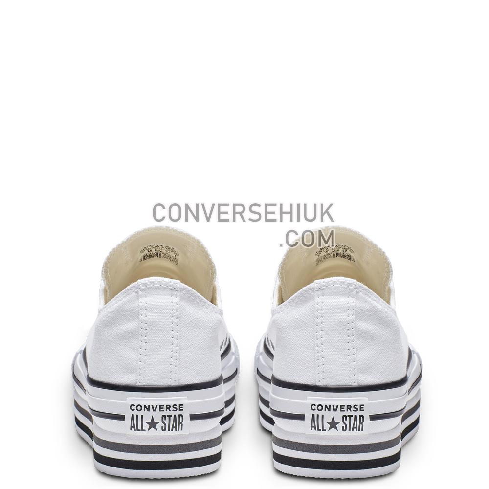 Converse Chuck Taylor All Star Platform White/Black/Thunder 563971C Shoes