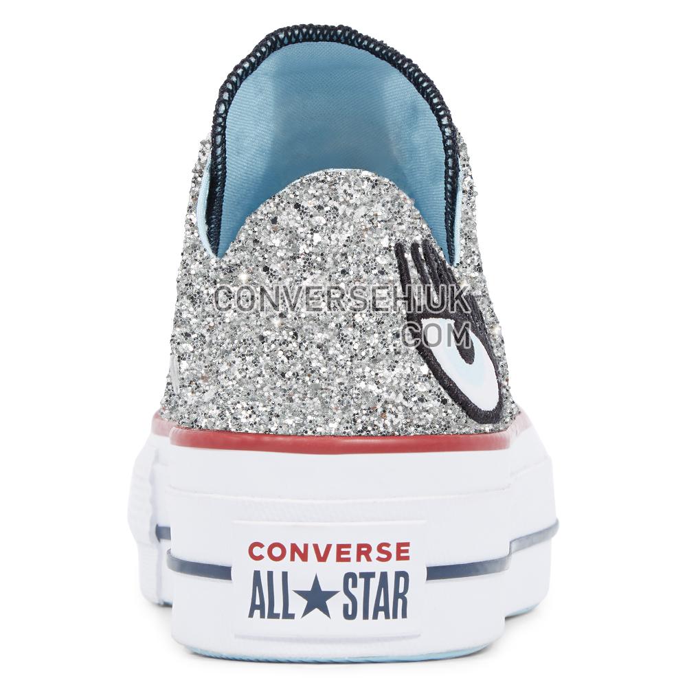 Converse Chuck Taylor Silver/Clearwater/White 563833C Shoes