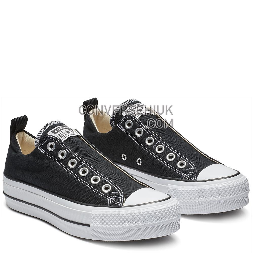 Converse Chuck Taylor All Star Lift Low Top Black/White/Black 563456C Shoes