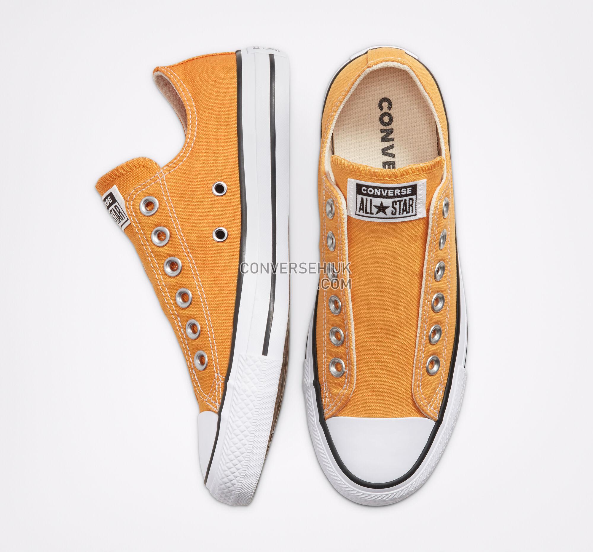 Converse Seasonal Color Chuck Taylor All Star Slip Sunflower Gold 166768F Shoes