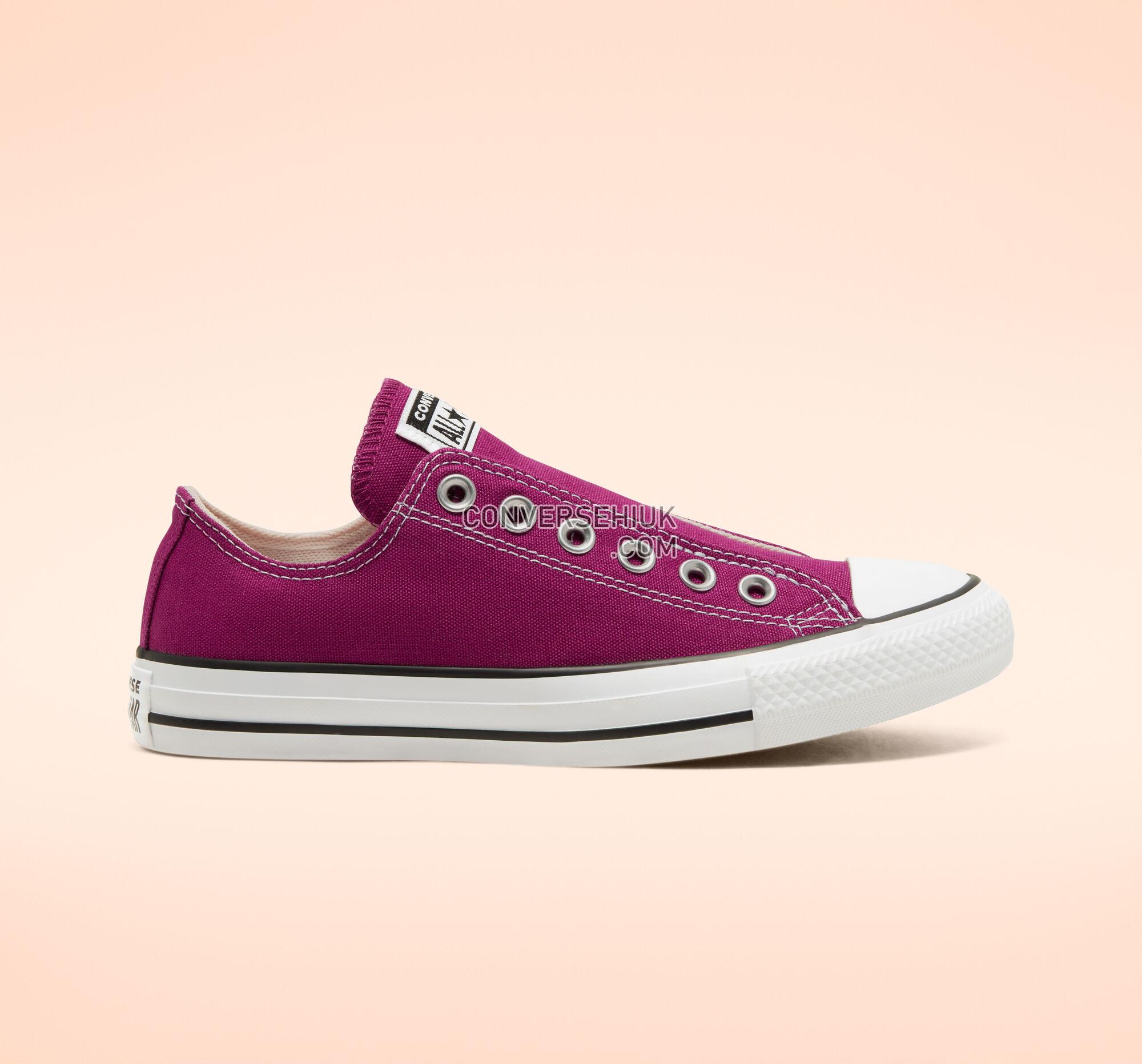 Converse Seasonal Color Chuck Taylor All Star Slip Rose Maroon 166767F Shoes