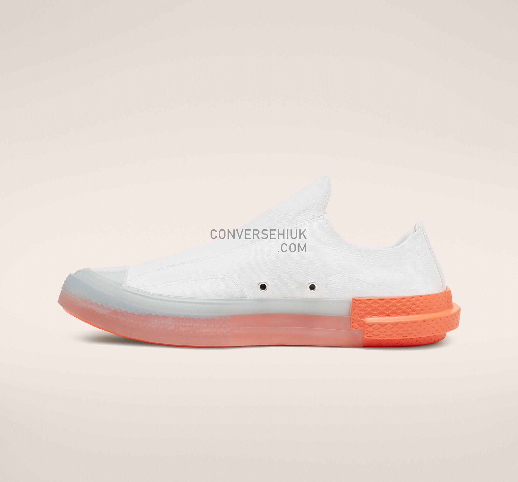 Converse All Star Disrupt CX White/Wild Mango/White 167712C Shoes