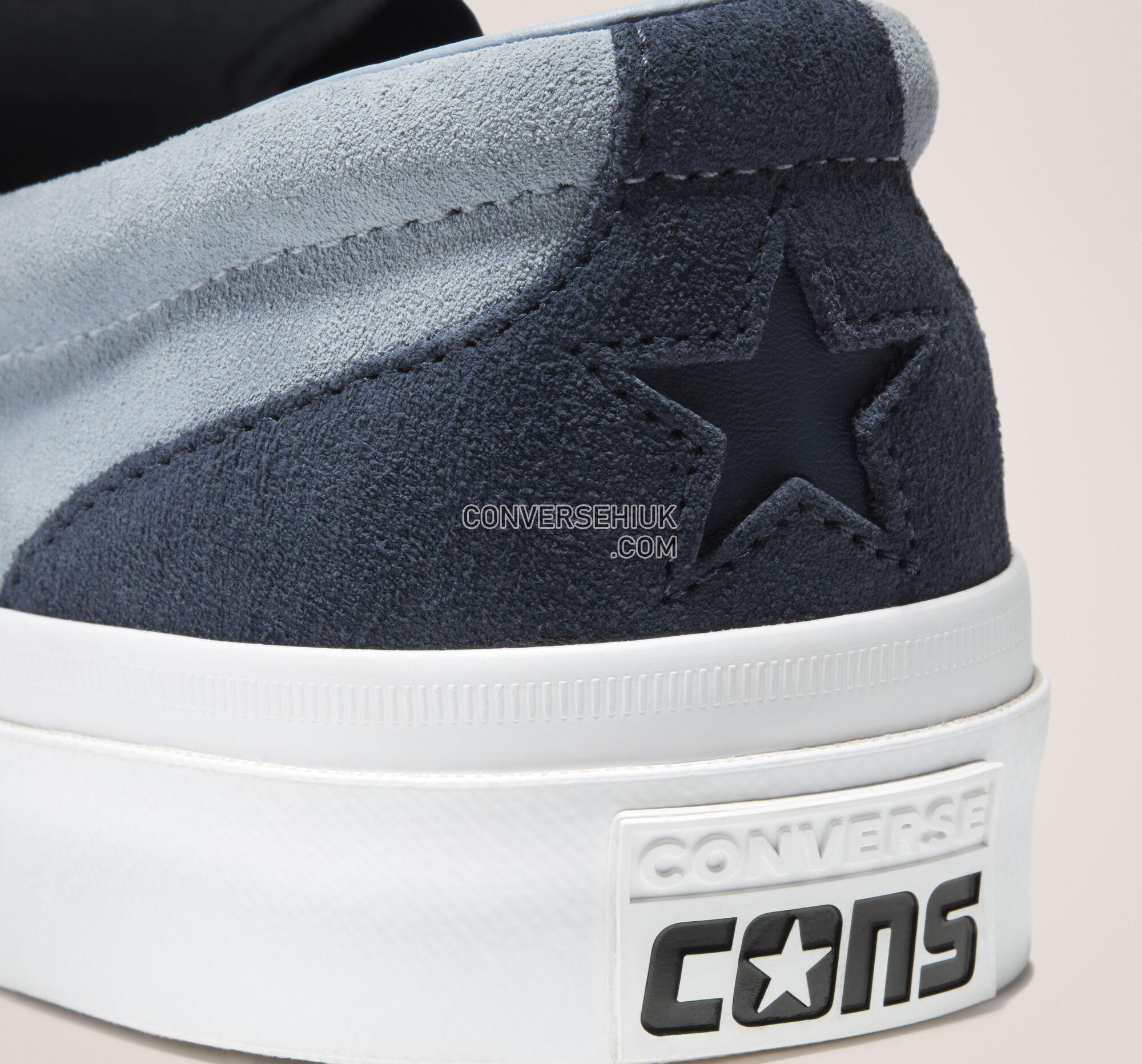 Converse CONS One Star CC Pro Slip Obsidian/Blue Slate/White 167617C Shoes