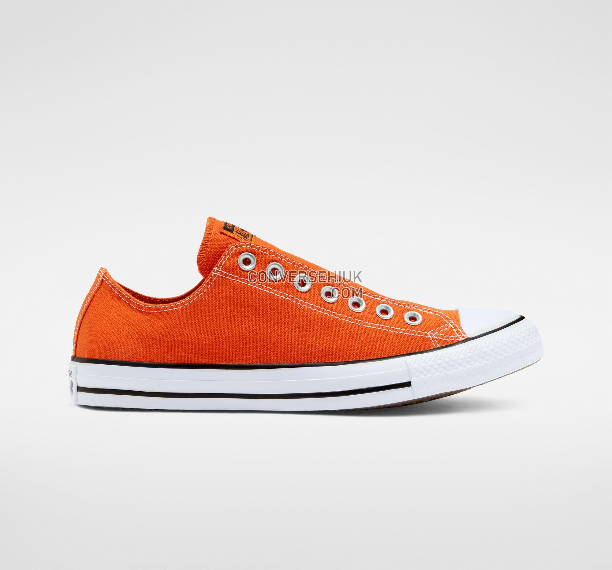 Converse Seasonal Color Chuck Taylor All Star Slip Campfire Orange/White/Black 166342C Shoes