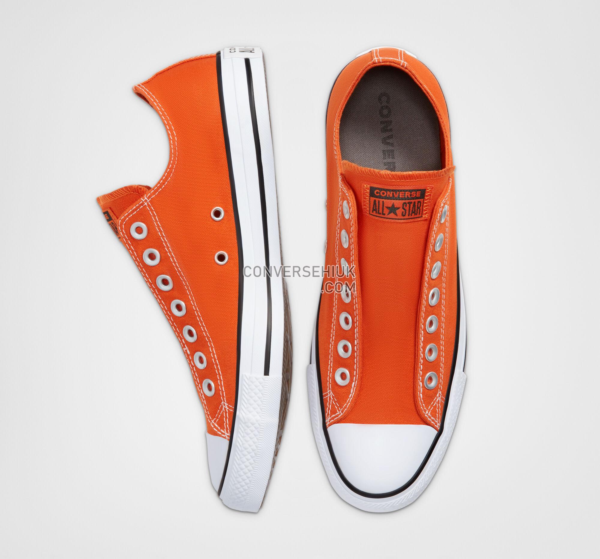 Converse Seasonal Color Chuck Taylor All Star Slip Campfire Orange/White/Black 166342C Shoes