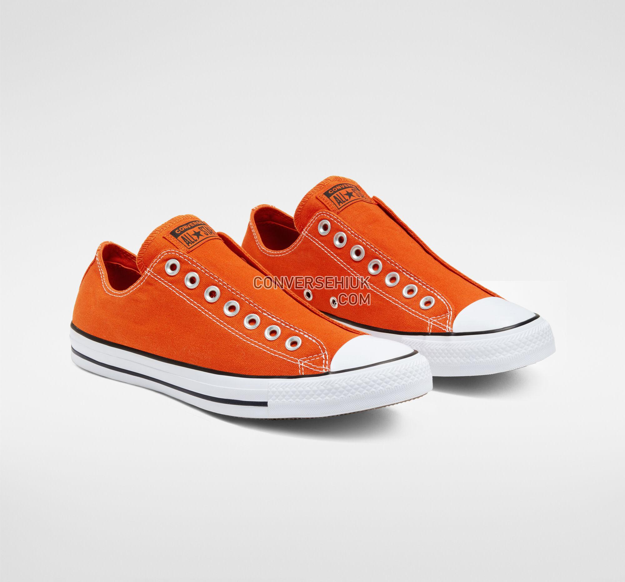 Converse Seasonal Color Chuck Taylor All Star Slip Campfire Orange/White/Black 166342C Shoes