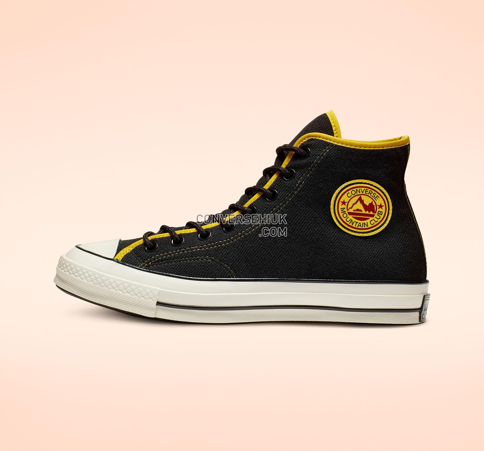 Converse East Village Explorer Chuck 70 Black/Vivid Sulfur/Egret 165926C Shoes