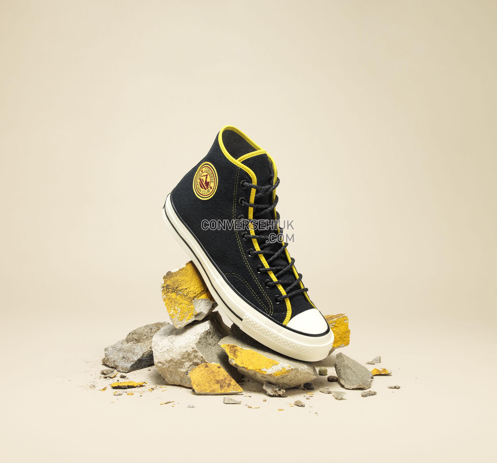 Converse East Village Explorer Chuck 70 Black/Vivid Sulfur/Egret 165926C Shoes