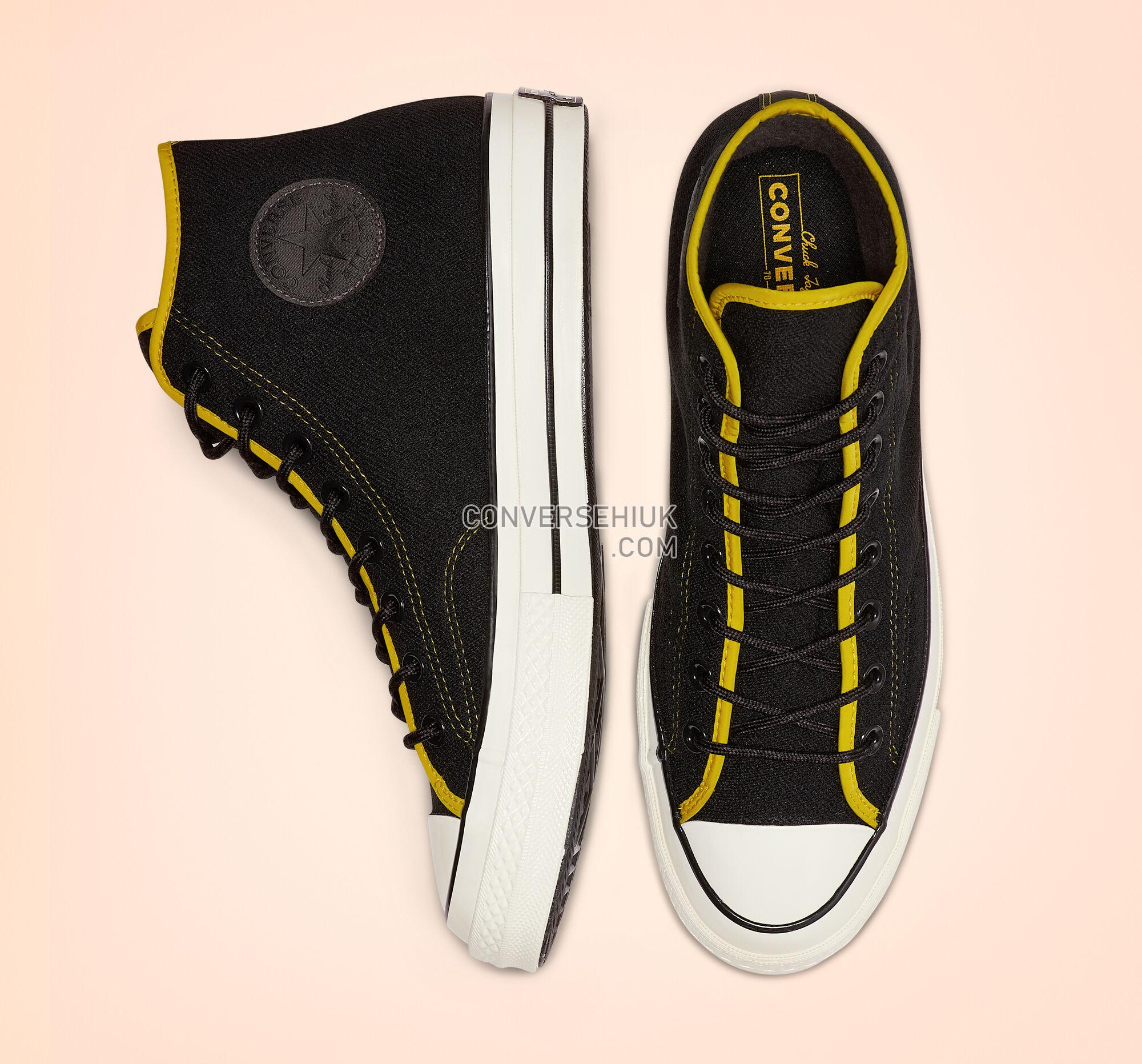 Converse East Village Explorer Chuck 70 Black/Vivid Sulfur/Egret 165926C Shoes