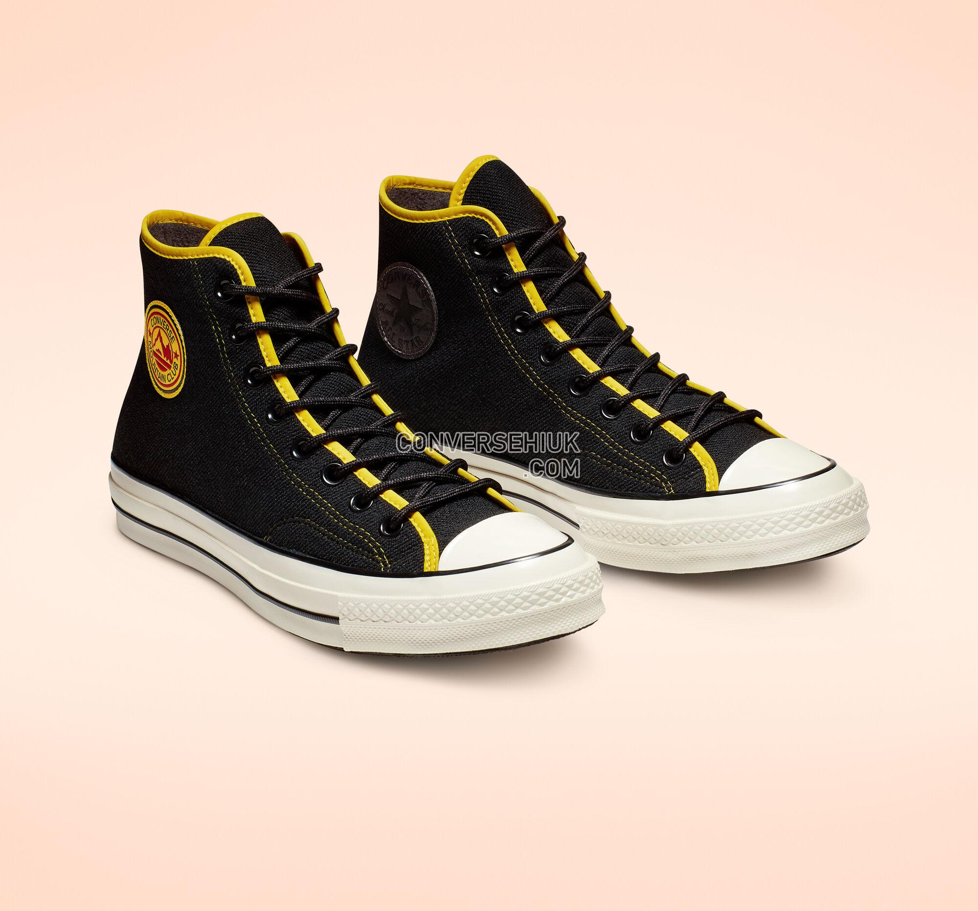 Converse East Village Explorer Chuck 70 Black/Vivid Sulfur/Egret 165926C Shoes