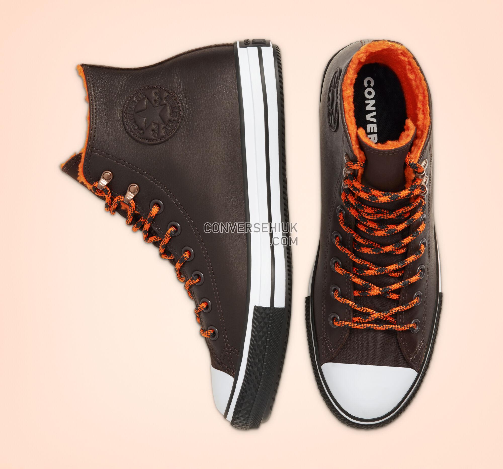 Converse Winter GORE-TEX Chuck Taylor All Star Velvet Brown/Campfire Orange 165933C Shoes