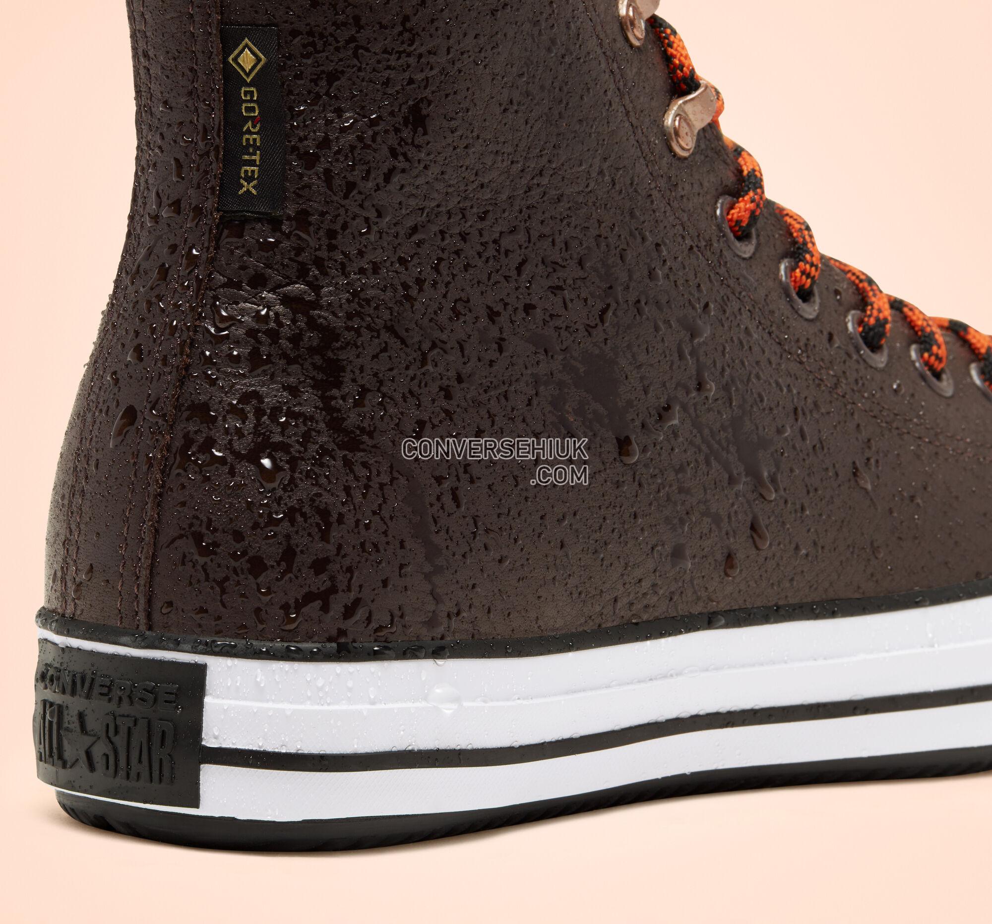 Converse Winter GORE-TEX Chuck Taylor All Star Velvet Brown/Campfire Orange 165933C Shoes