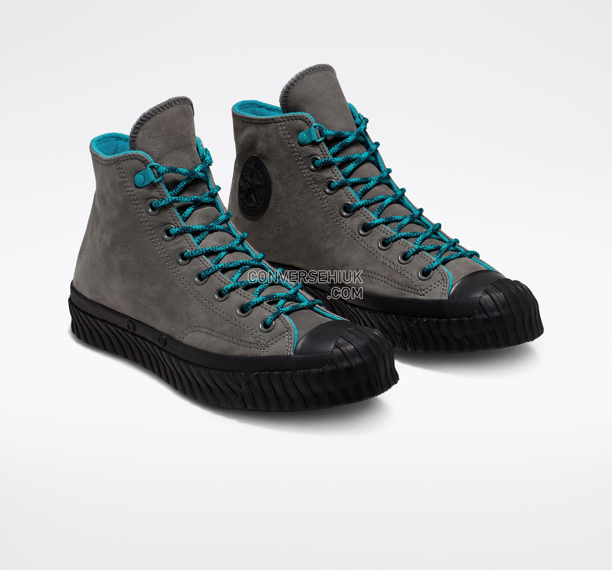 Converse Bosey Water-Repellent Chuck 70 Carbon Grey/Turbo Green/Black 165931C Shoes