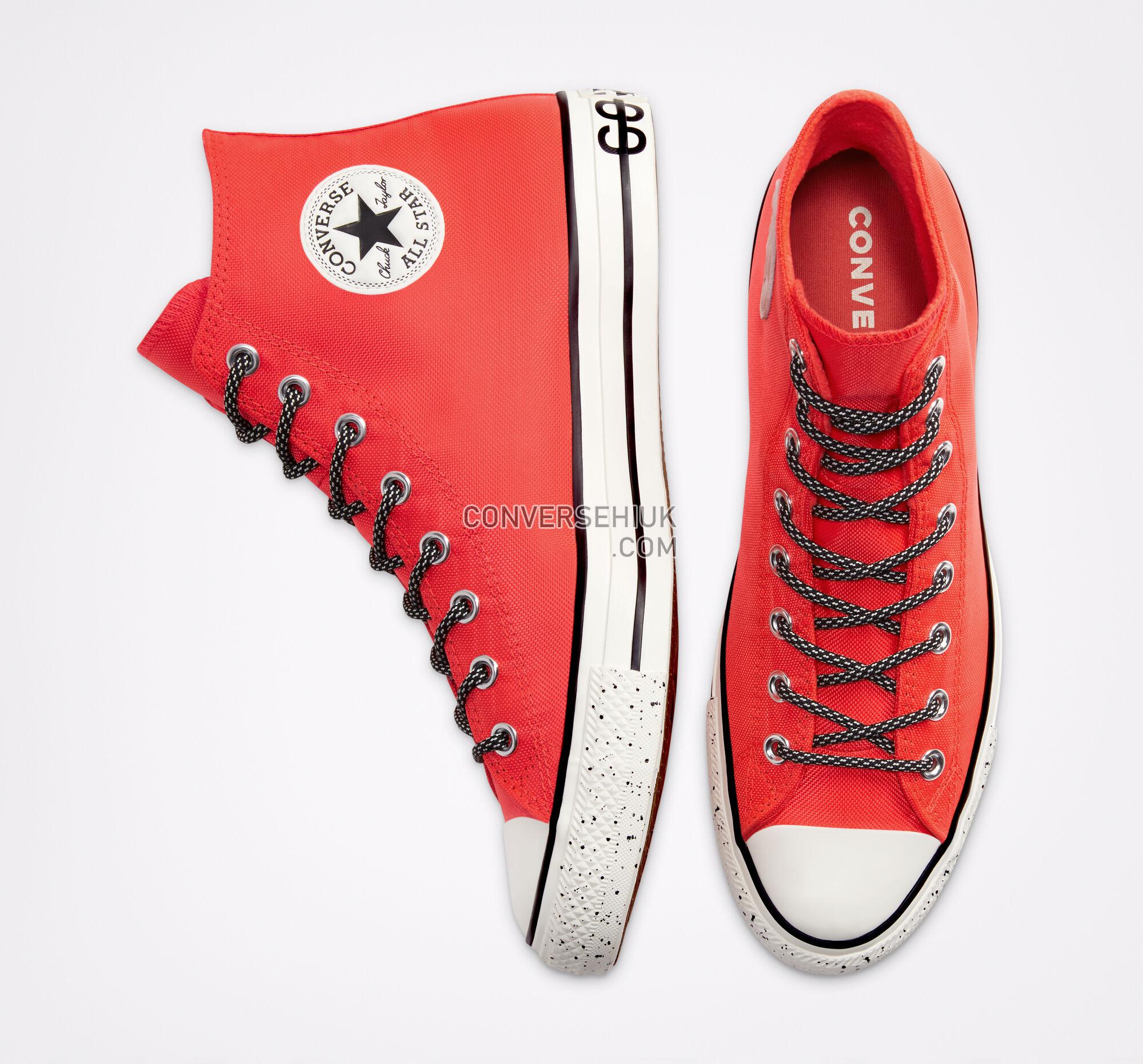 Converse GORE-TEX Soho Survivor Chuck Taylor All Star Bright Crimson/Egret/Black 166605C Shoes