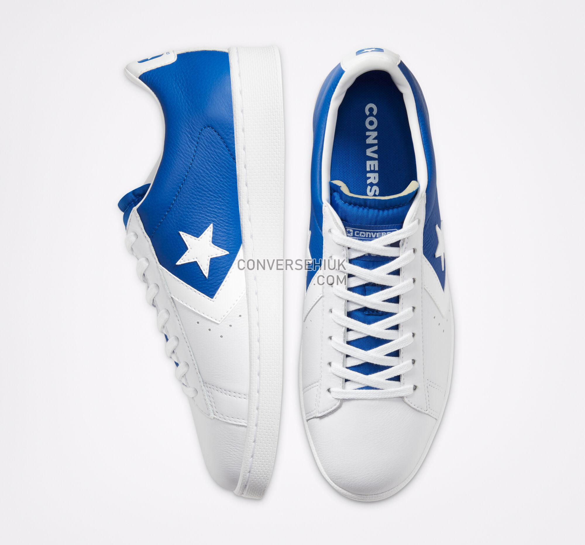 Converse Psychedelic Hoops Pro Leather White/Game Royal/White 167590C Shoes