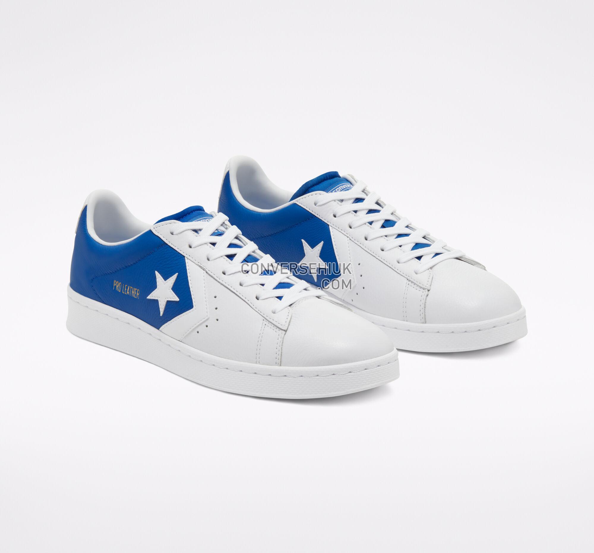 Converse Psychedelic Hoops Pro Leather White/Game Royal/White 167590C Shoes